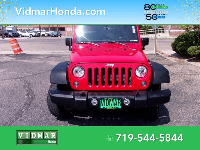 used 2016 Jeep Wrangler Unlimited car, priced at $26,833