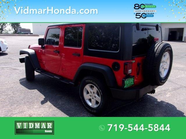 used 2016 Jeep Wrangler Unlimited car, priced at $26,833