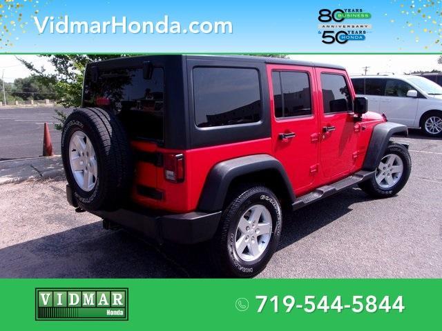 used 2016 Jeep Wrangler Unlimited car, priced at $26,833