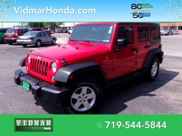 used 2016 Jeep Wrangler Unlimited car, priced at $26,833