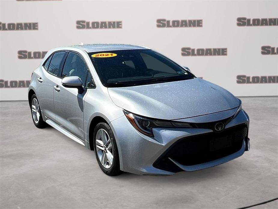 used 2021 Toyota Corolla Hatchback car, priced at $15,000