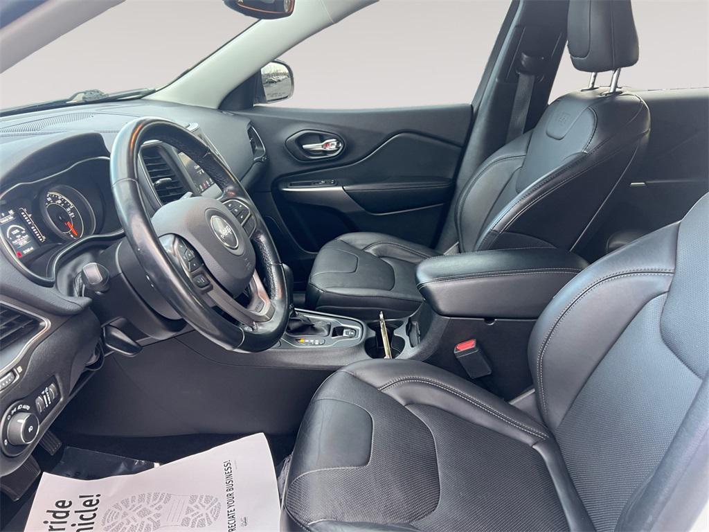 used 2021 Jeep Cherokee car, priced at $19,499