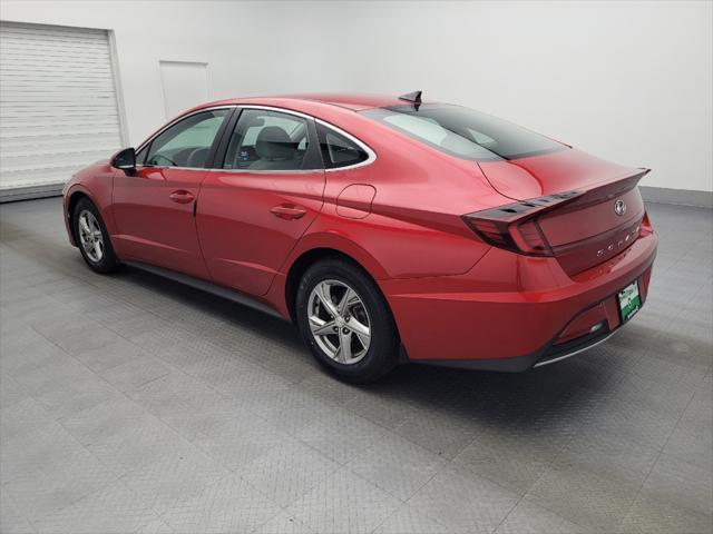 used 2021 Hyundai Sonata car, priced at $19,595