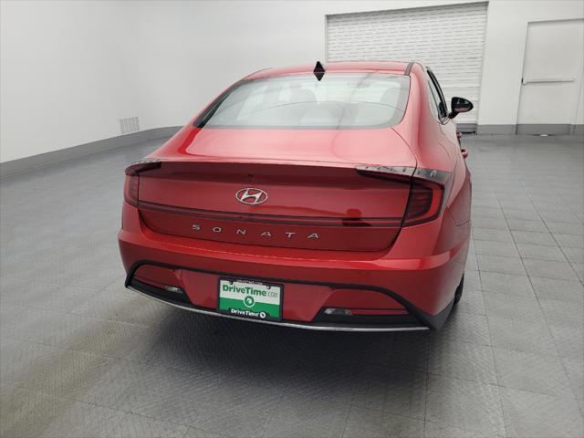 used 2021 Hyundai Sonata car, priced at $19,595