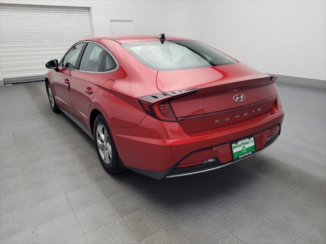 used 2021 Hyundai Sonata car, priced at $19,595