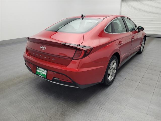 used 2021 Hyundai Sonata car, priced at $19,595