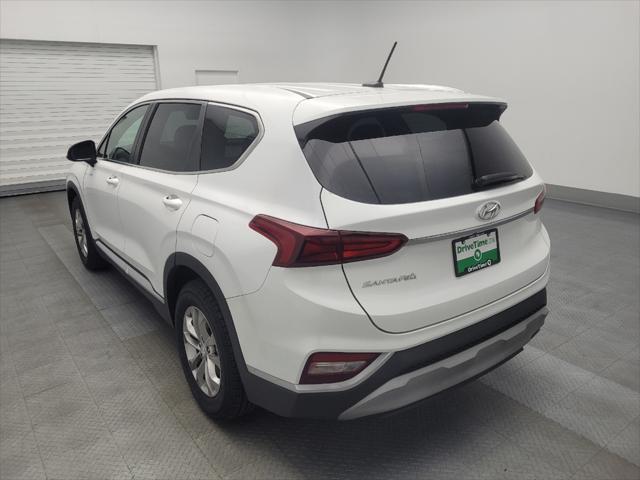 used 2019 Hyundai Santa Fe car, priced at $18,595