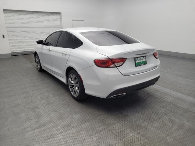 used 2015 Chrysler 200 car, priced at $11,495