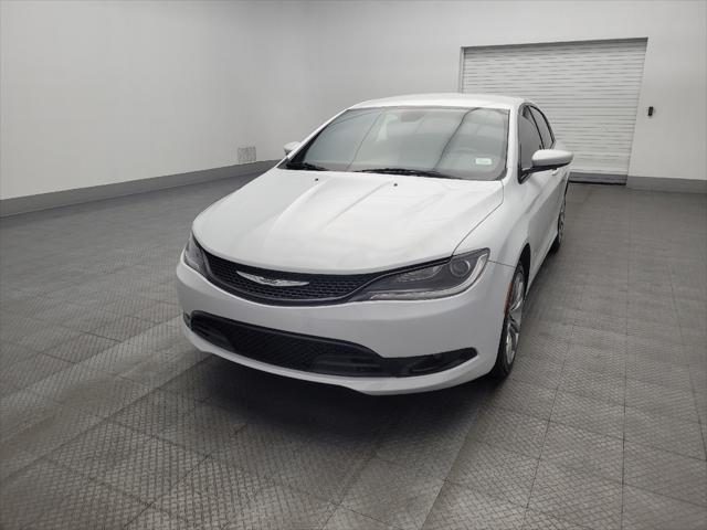 used 2015 Chrysler 200 car, priced at $11,495