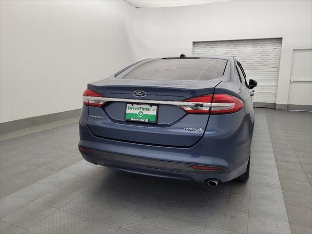 used 2018 Ford Fusion Hybrid car, priced at $13,895