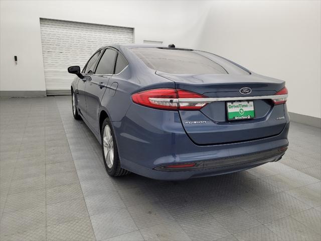 used 2018 Ford Fusion Hybrid car, priced at $13,895