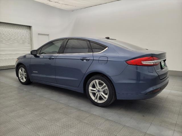 used 2018 Ford Fusion Hybrid car, priced at $13,895