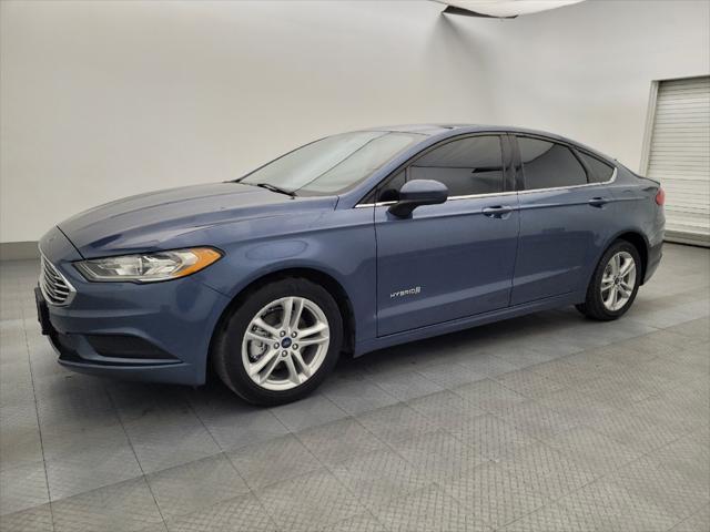 used 2018 Ford Fusion Hybrid car, priced at $13,895