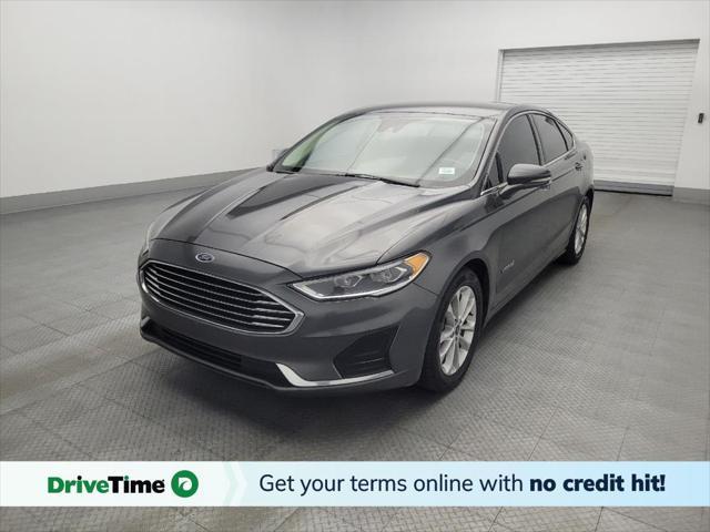 used 2019 Ford Fusion Hybrid car, priced at $14,595