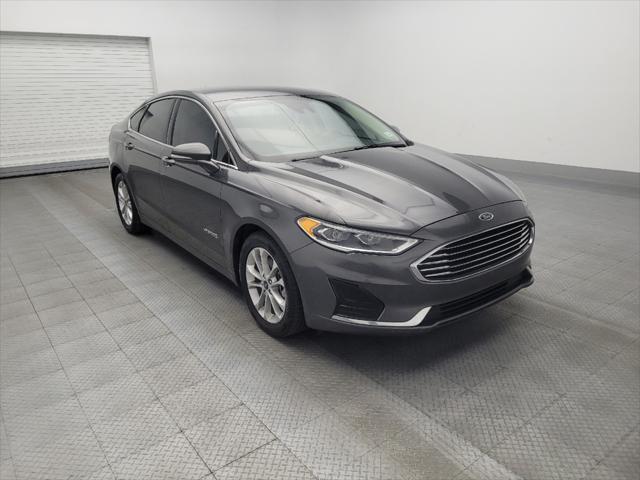 used 2019 Ford Fusion Hybrid car, priced at $14,595