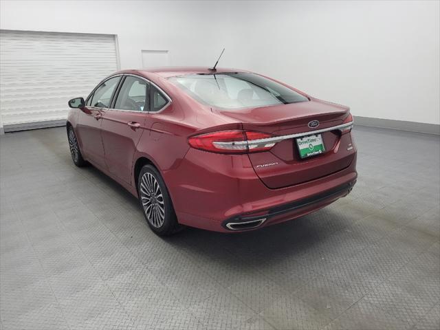 used 2017 Ford Fusion car, priced at $14,395