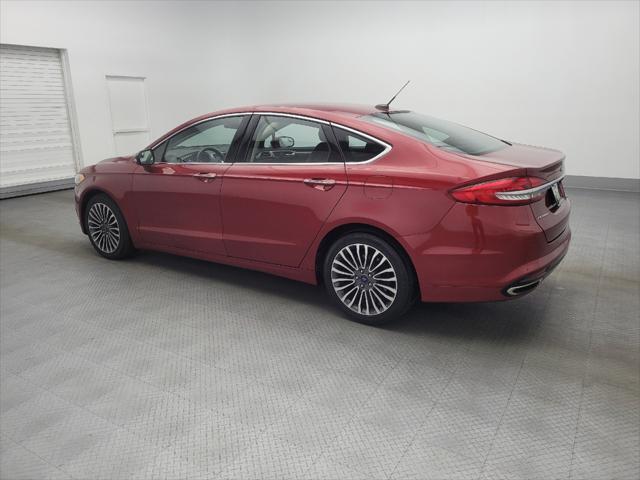 used 2017 Ford Fusion car, priced at $14,395