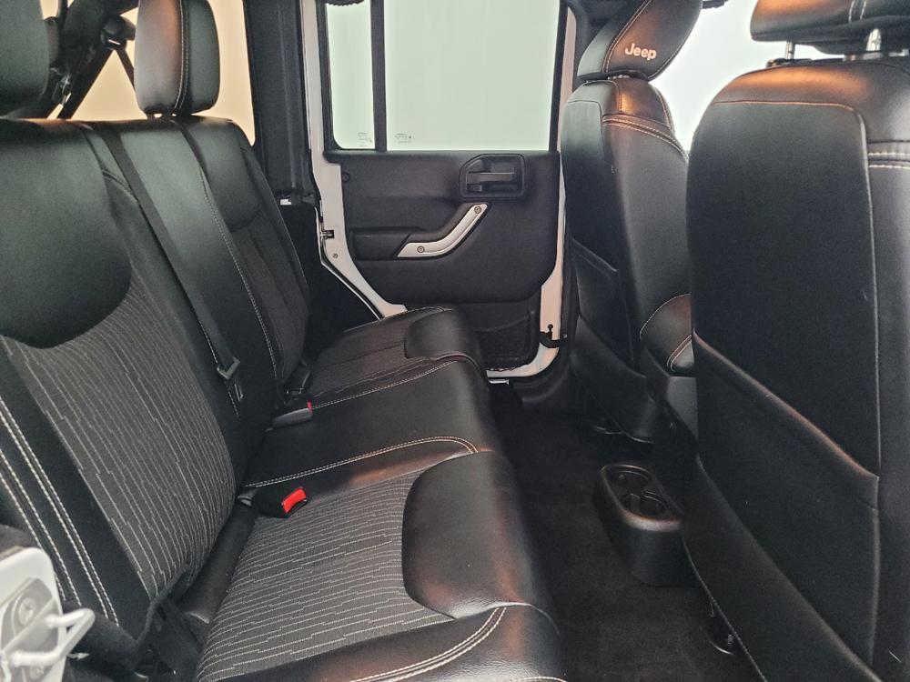 used 2015 Jeep Wrangler Unlimited car, priced at $21,595