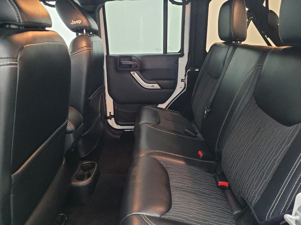 used 2015 Jeep Wrangler Unlimited car, priced at $21,595