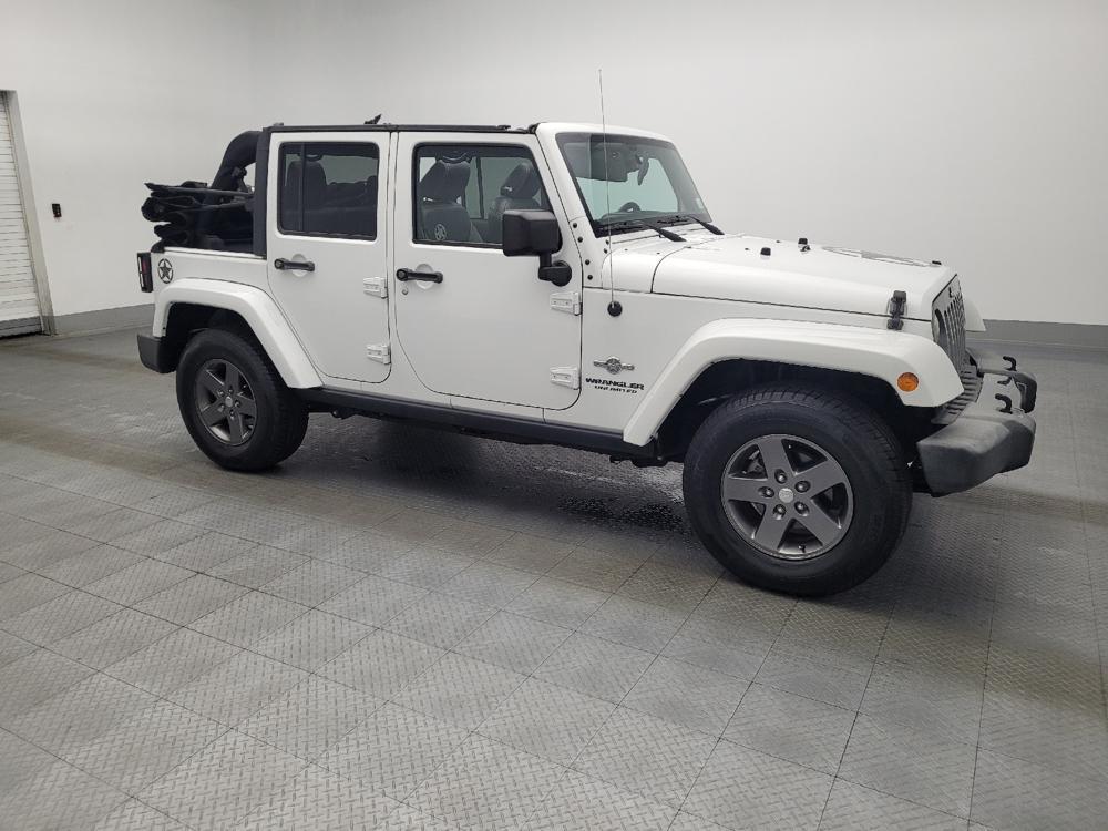 used 2015 Jeep Wrangler Unlimited car, priced at $21,595
