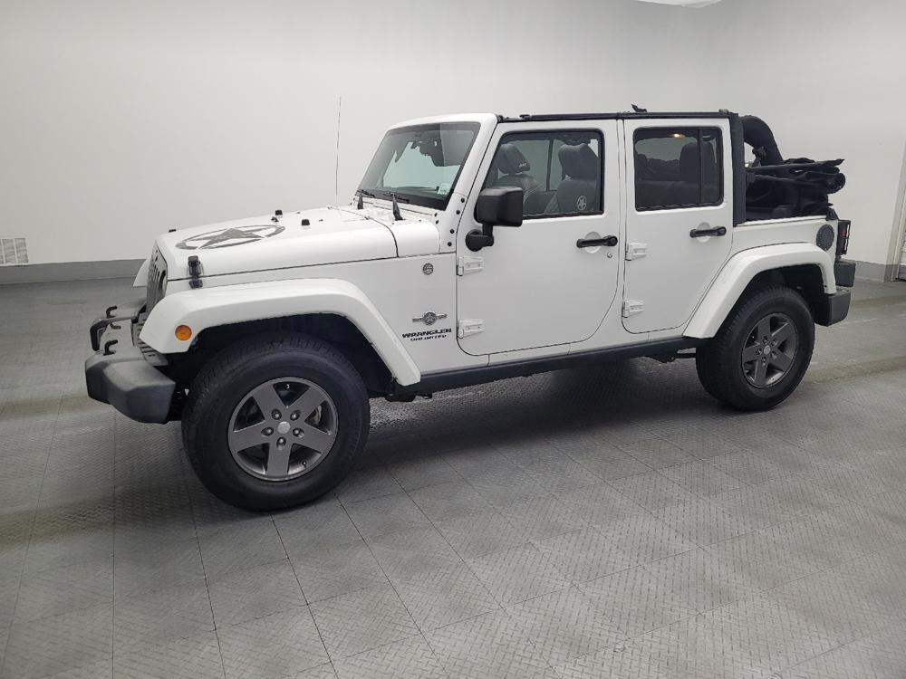 used 2015 Jeep Wrangler Unlimited car, priced at $21,595