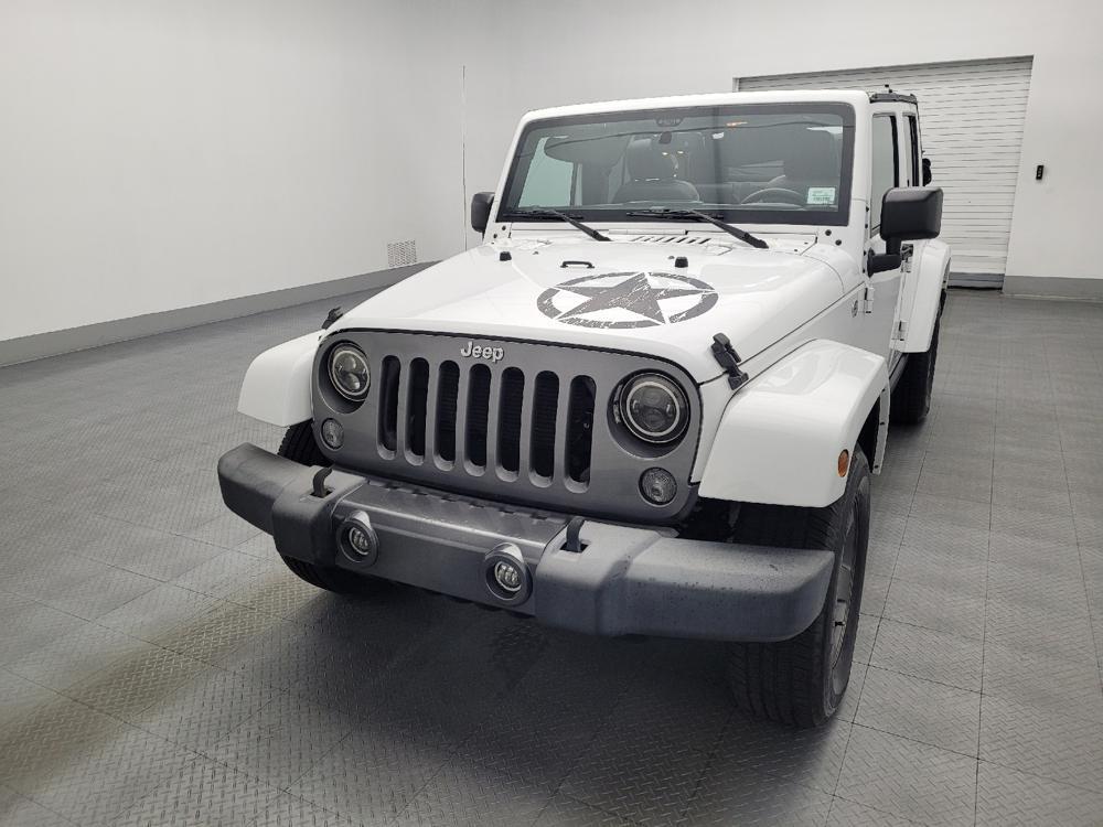 used 2015 Jeep Wrangler Unlimited car, priced at $21,595