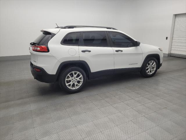 used 2016 Jeep Cherokee car, priced at $12,295