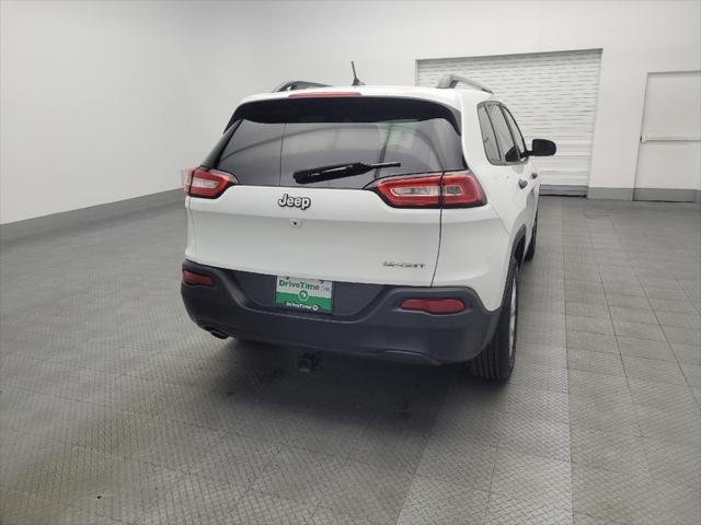 used 2016 Jeep Cherokee car, priced at $12,295