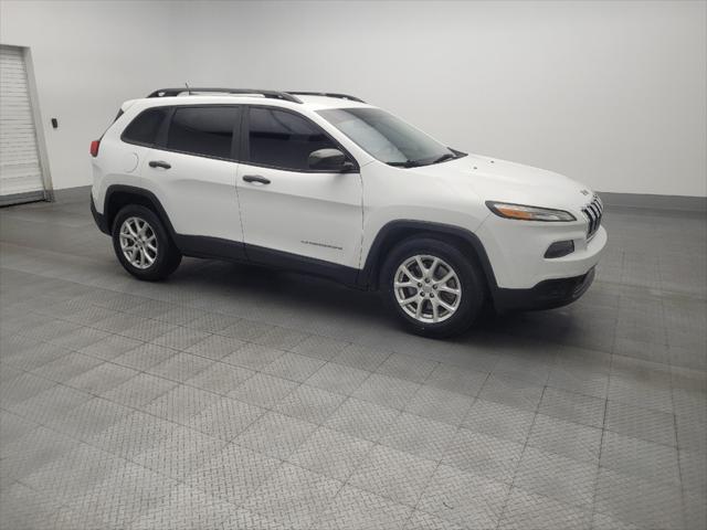 used 2016 Jeep Cherokee car, priced at $12,295