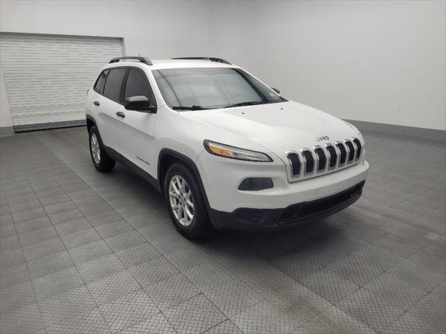 used 2016 Jeep Cherokee car, priced at $12,295