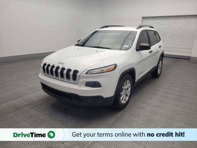 used 2016 Jeep Cherokee car, priced at $12,295