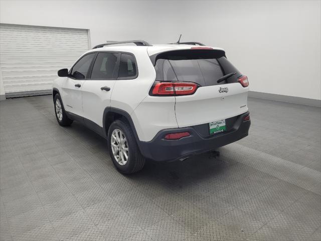 used 2016 Jeep Cherokee car, priced at $12,295