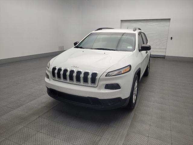 used 2016 Jeep Cherokee car, priced at $12,295