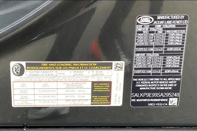 new 2025 Land Rover Range Rover car, priced at $154,960