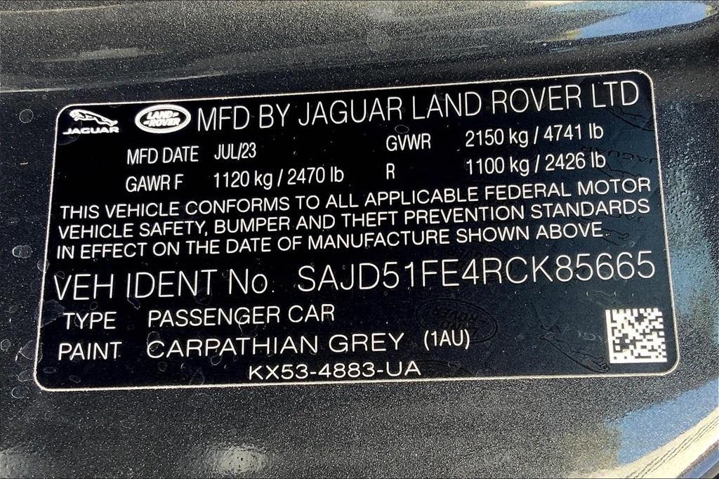 new 2024 Jaguar F-TYPE car, priced at $121,193