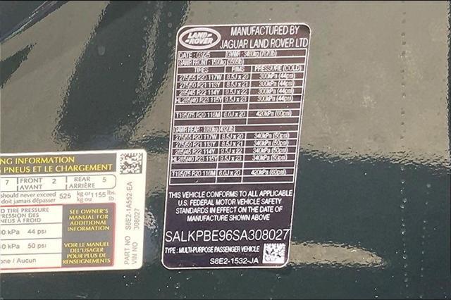 new 2025 Land Rover Range Rover car, priced at $153,810