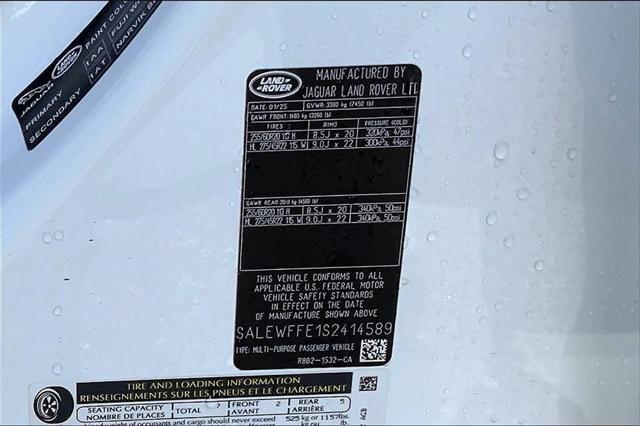 new 2025 Land Rover Defender car, priced at $124,003
