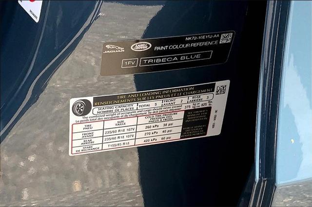 new 2026 Land Rover Range Rover Evoque car, priced at $53,740