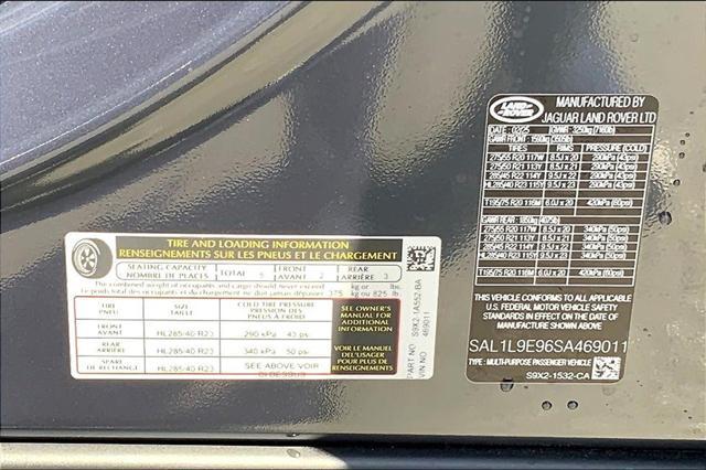 new 2025 Land Rover Range Rover Sport car, priced at $119,195