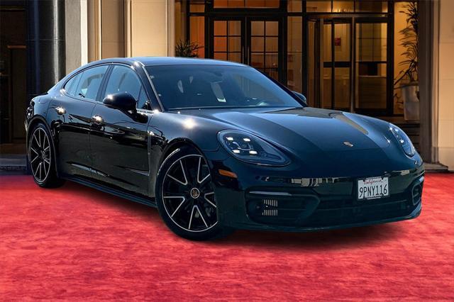 used 2023 Porsche Panamera e-Hybrid car, priced at $93,000