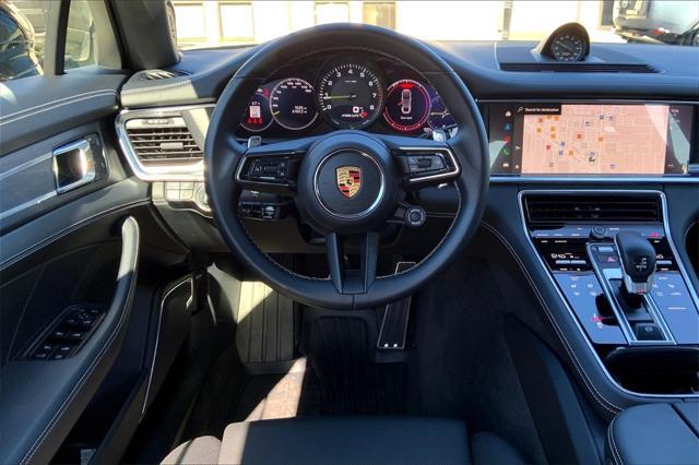 used 2023 Porsche Panamera e-Hybrid car, priced at $93,000