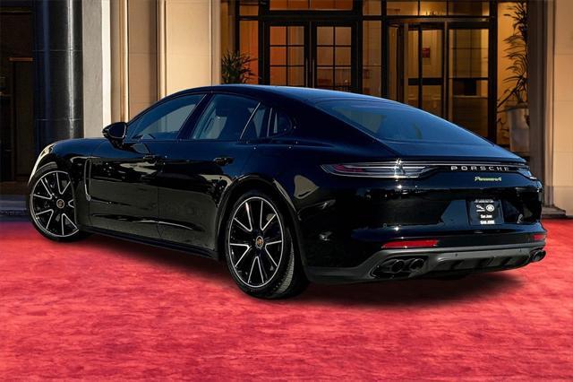 used 2023 Porsche Panamera e-Hybrid car, priced at $93,000