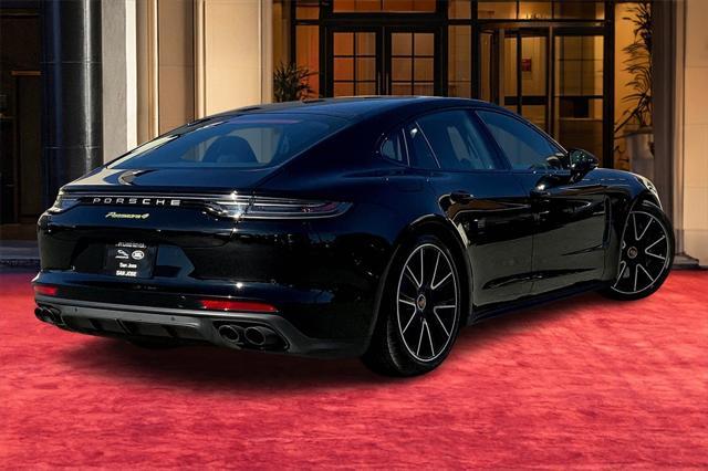 used 2023 Porsche Panamera e-Hybrid car, priced at $93,000