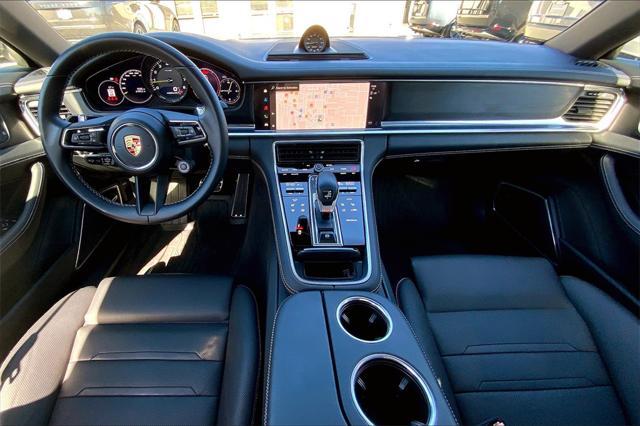 used 2023 Porsche Panamera e-Hybrid car, priced at $93,000