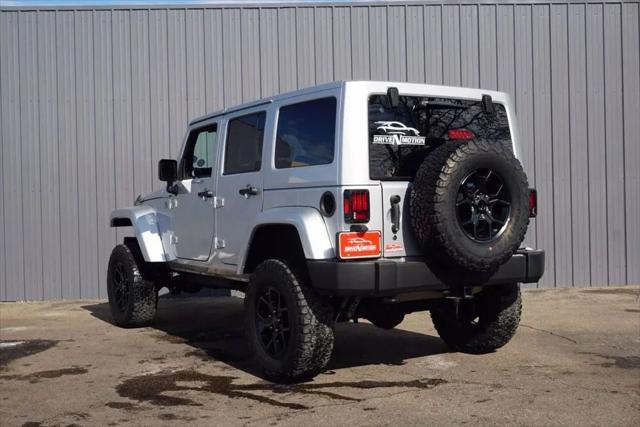 used 2012 Jeep Wrangler Unlimited car, priced at $17,484