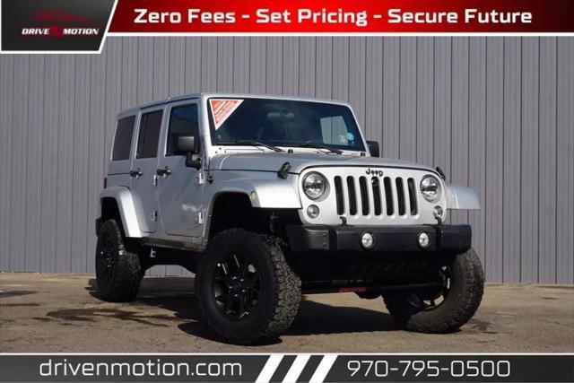 used 2012 Jeep Wrangler Unlimited car, priced at $17,484