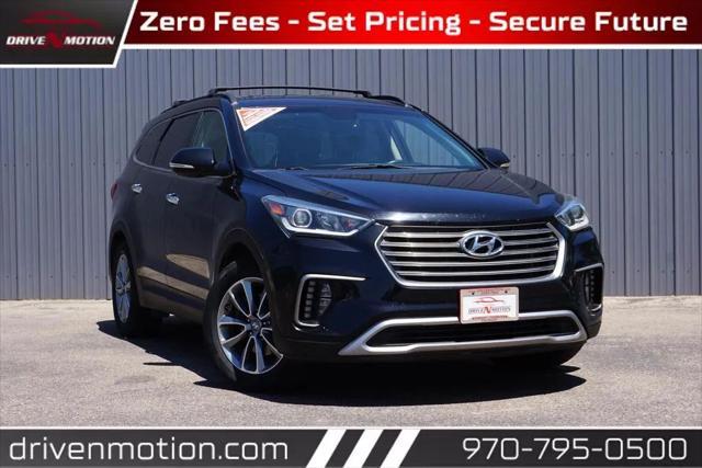 used 2017 Hyundai Santa Fe car, priced at $13,984