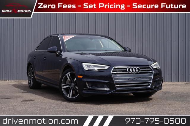 used 2018 Audi A4 car, priced at $23,984