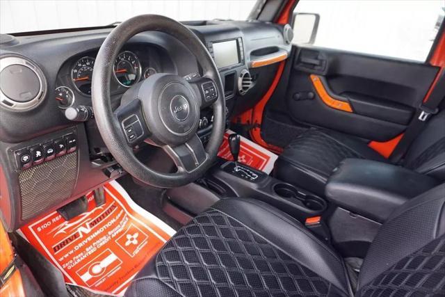 used 2015 Jeep Wrangler Unlimited car, priced at $20,484