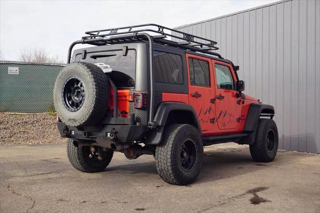 used 2015 Jeep Wrangler Unlimited car, priced at $20,484